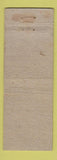 Matchbook Cover - Dave Levine Cleaners Portland OR POOR