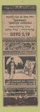 Matchbook Cover - Al's Oasis Forest Grove OR girlie POOR