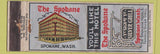 Matchbook Cover - The Spokane Hotel WA