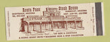 Matchbook Cover - Reata Pass Staek House Humboldt AZ Scottsdale