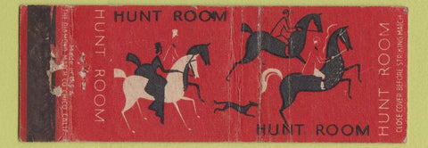 Matchbook Cover - Hunt Room Hotel Bellevue San Francisco CA WEAR