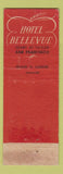 Matchbook Cover - Hunt Room Hotel Bellevue San Francisco CA WEAR