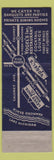 Matchbook Cover - Vogel's Restaurant Hammond IN