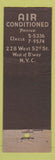 Matchbook Cover - Gallagher's Steak House  New York City feature