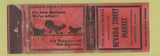Matchbook Cover - Nevada Street Market Spokane WA POOR