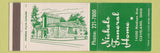 Matchbook Cover - Nickels Funeral Home Cleveland OH