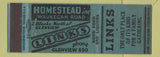 Matchbook Cover - Links Restaurant Glenview IL