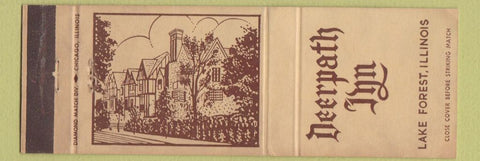 Matchbook Cover - Deerpath Inn Lake Forest IL