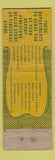 Matchbook Cover - Firestone Tires De Mers and Son Sunol NE WORN