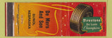 Matchbook Cover - Firestone Tires De Mers and Son Sunol NE
