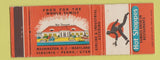 Matchbook Cover - Hot Shoppes Drive In Washington DC MD PA VA UT