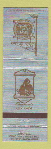 Matchbook Cover - Tavern of Chester Chesterland OH