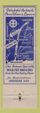 Matchbook Cover - Waverly Inn Sheshire CT WEAR Diorio Restaurant