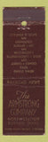 Matchbook Cover - Armstrong Company Boston MA