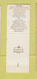 Matchbook Cover - 1st National Bank Bethany OK