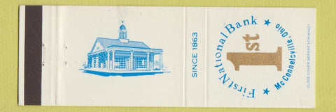 Matchbook Cover - 1st National Bank McConnelsville OH WEAR