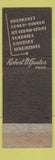 Matchbook Cover - Arnette's Restaurant Petersburg VA WEAR