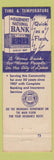 Matchbook Cover - Fairmont National Bank MN