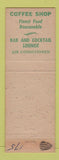 Matchbook Cover - La Bonte Hotel Douglas WY Jackalope Hunter's Paradise
