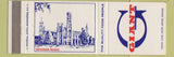 Matchbook Cover - Giant Food Grocery Smithsonian Building Washington DC