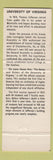 Matchbook Cover - Giant Food Grocery The Rotunda  Charlottesville VA