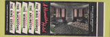 Matchbook Cover - Hotels Saskatoon Humboldt Yorkton Melville SK