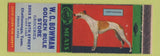 Matchbook Cover - WC Bowman Golden Rule Store Grocery Chattanooga TN greyhound