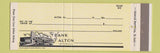 Matchbook Cover - Bank of Alton IL