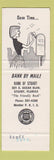 Matchbook Cover - Bank of Stuart FL