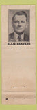 Matchbook Cover - Ellis Beavers Circuit Judge Election WORN