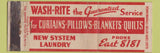 Matchbook Cover - Wash Rite Laundry WEAR