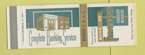 Matchbook Cover - Bank of Ferguson MO