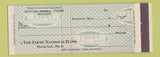 Matchbook Cover - First National Bank Negaunee MI