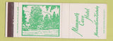 Matchbook Cover - Mammoth Cave Hotel KY
