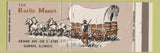 Matchbook Cover - Rustic Manor Gurnee IL covered wagon