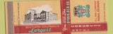 Matchbook Cover - Hotel Congress Pueblo Colorado WEAR