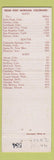Matchbook Cover - Colonial Restaurant Fort Morgan Colorado full length