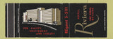 Matchbook Cover - Hotel Riviera Las Vegas NV casino