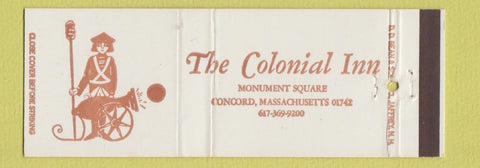Matchbook Cover - Colonial Inn Concord MA