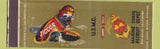 Matchbook Cover - Marine Corps Recruit Depot San Diego CA Jigger football dog