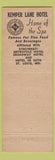 Matchbook Cover - Kemper Lane Hotel Cincinnati OH