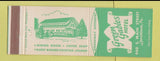 Matchbook Cover - Green Gables Hotel Lewistown PA