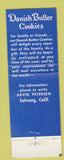 Matchbook Cover - Arvid Petersen Danish Mill Bakery Solvang CA