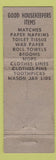 Matchbook Cover - Good House Keepers Products Cupples St Louis MO WORN