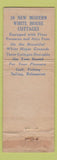 Matchbook Cover - White House Biloxi MS WEAR