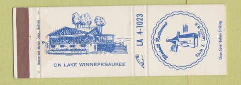 Matchbook Cover - Windmill Restaurant Laconia NH WEAR