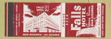 Matchbook Cover - Falls Hotel Great Falls MT