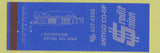 Matchbook Cover - Credit Union Antigo WI