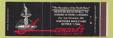 Matchbook Cover - Leonard's Great Neck