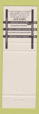 Matchbook Cover - Leonard's Great Neck